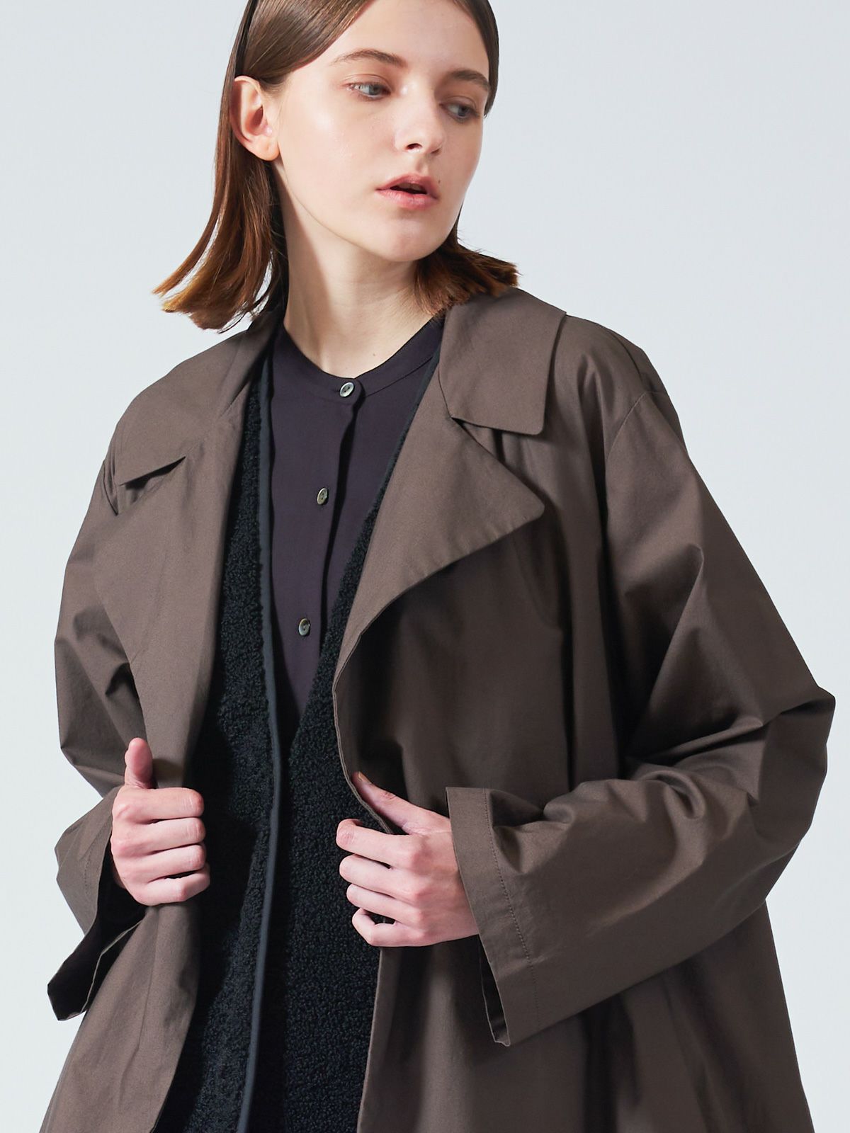 mizuiro ind トレンチライクコート｜ MARcourt ONLINE STORE  