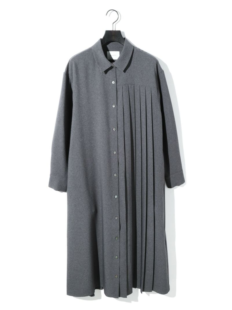 MIDIUMISOLID for Ladies プリーツAラインワンピース｜ MARcourt