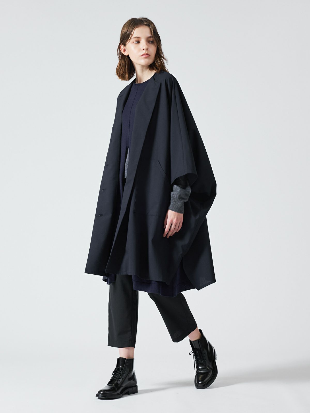 mizuiro ind ポンチョライクワンピース｜ MARcourt ONLINE STORE 