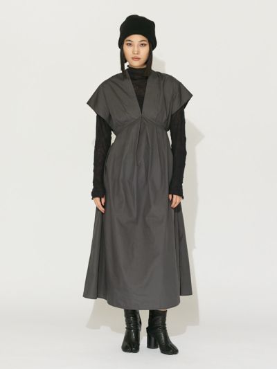 MIDIUMISOLID for Ladies フィット&フレアワンピース