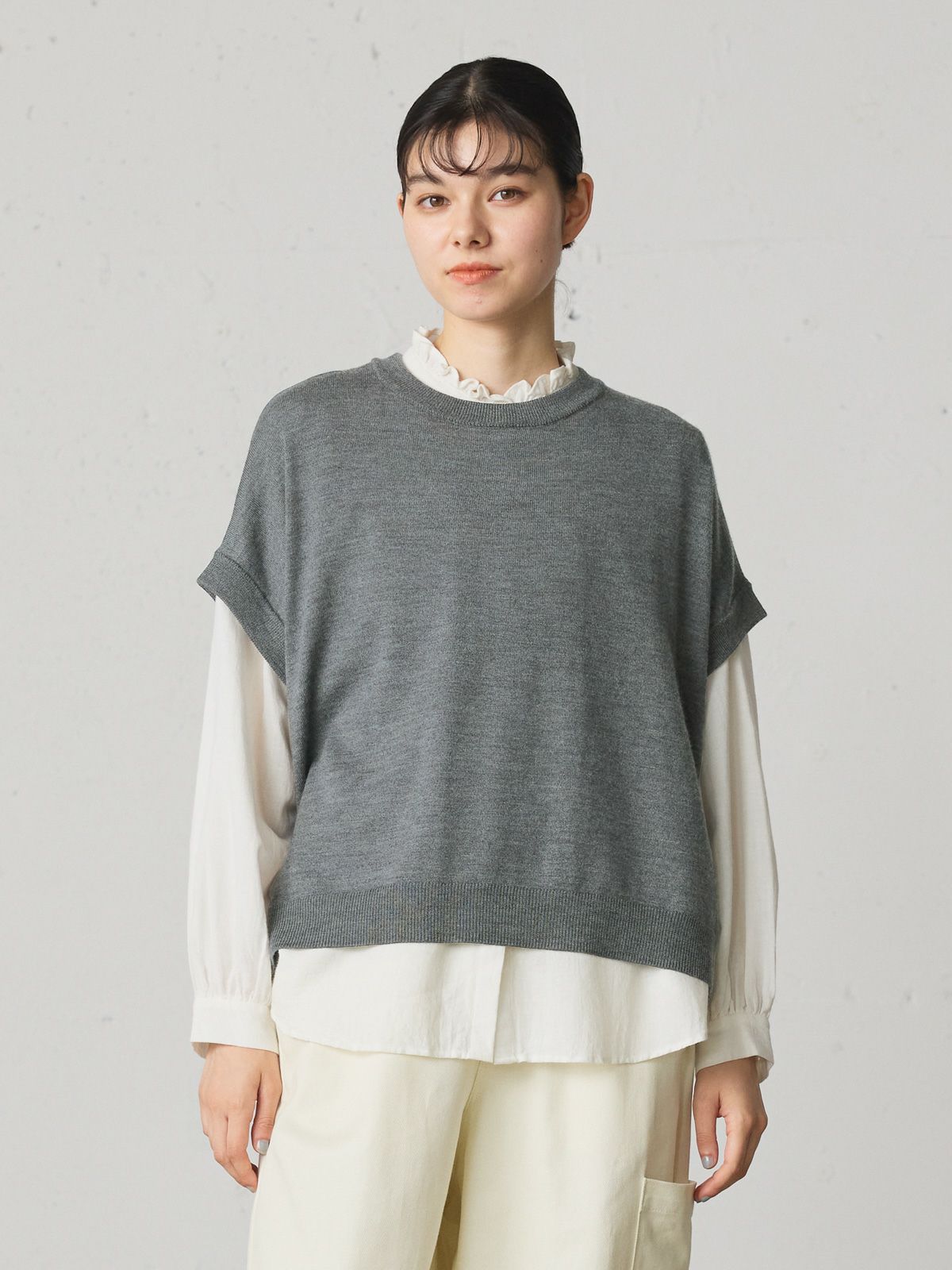 MidiUmi ワイドニットベスト｜ MARcourt ONLINE STORE - マーコート 