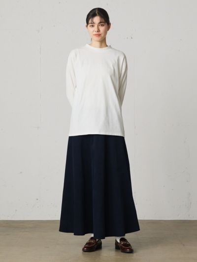 【3/10(月)12:00販売終了】MidiUmi コーデュロイフレアスカート
