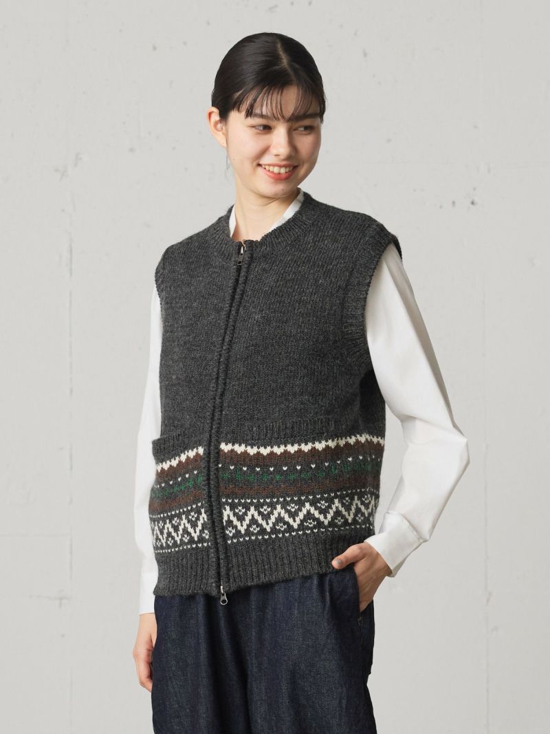 Acne Studios ノルディック柄ニットベスト M Acne Studios ノルディック柄ニットベスト M