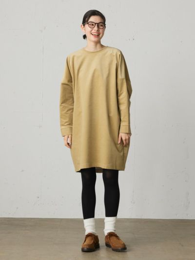 MidiUmi コーデュロイクルーワンピース｜ MARcourt ONLINE STORE - マーコートオンラインストア