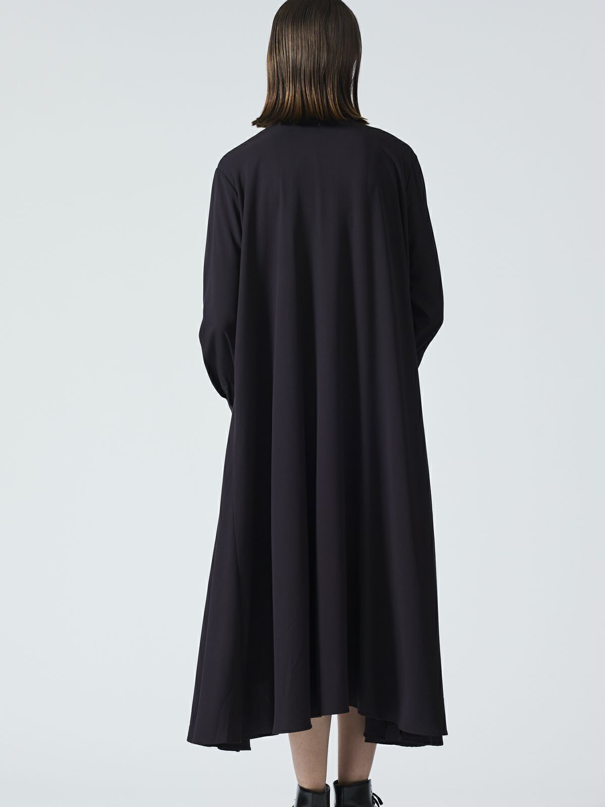 mizuiro ind T/Rスタンドカラーフレアワンピース｜ MARcourt ONLINE  