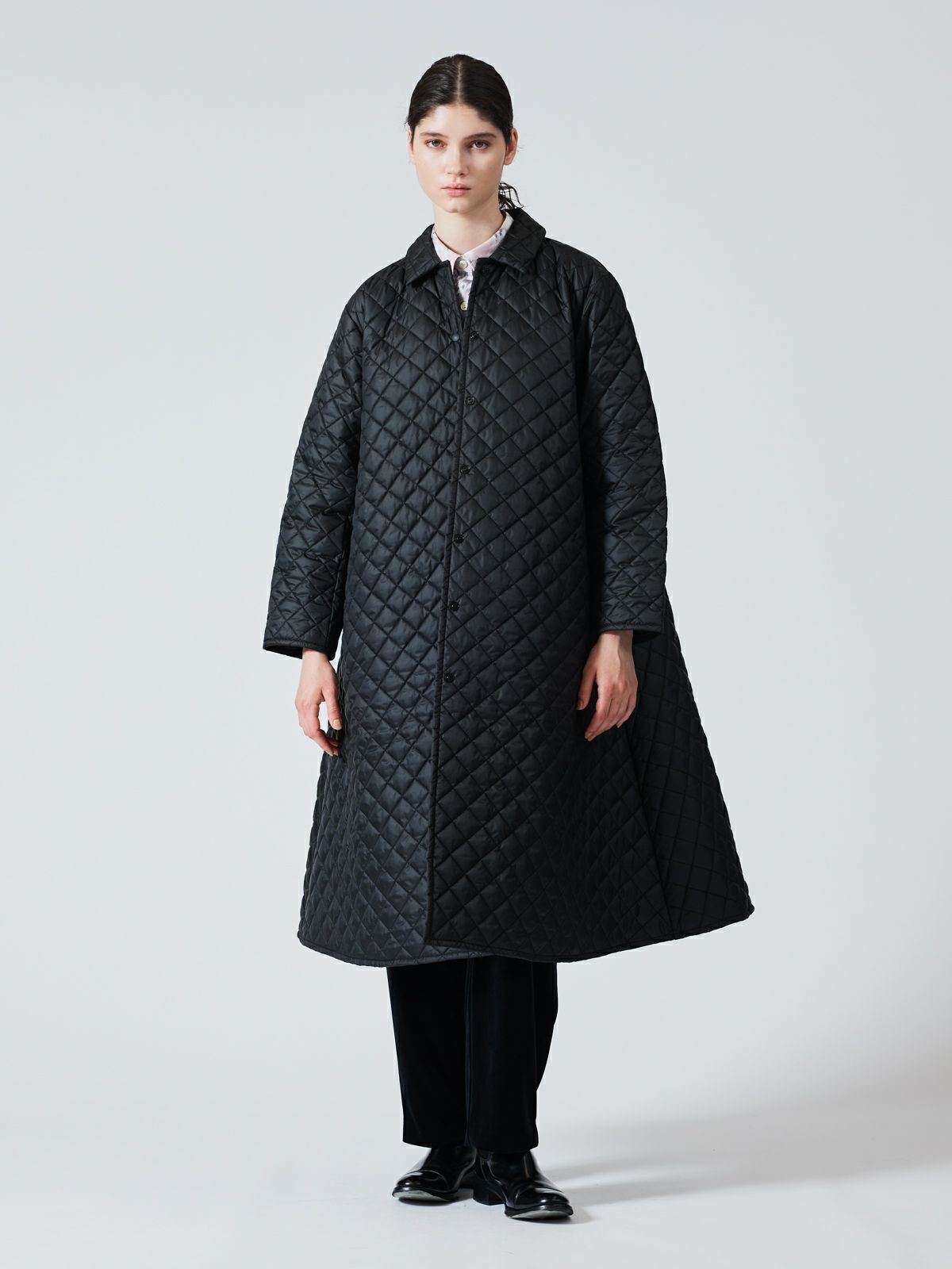 mizuiro ind キルティングフレアコート｜ MARcourt ONLINE STORE  