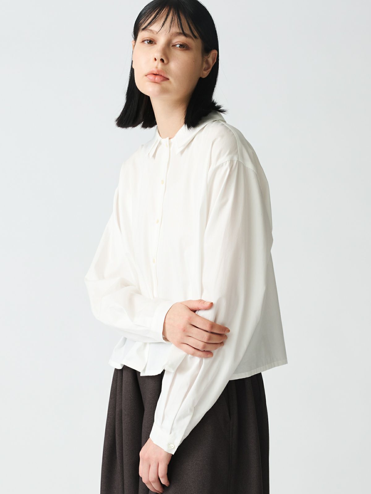 mizuiro ind ダブルカラーシャツ｜ MARcourt ONLINE STORE 