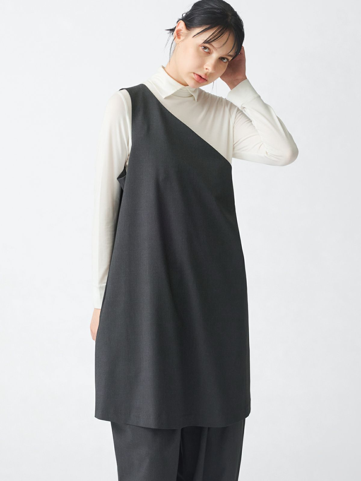 one shoulder tunic