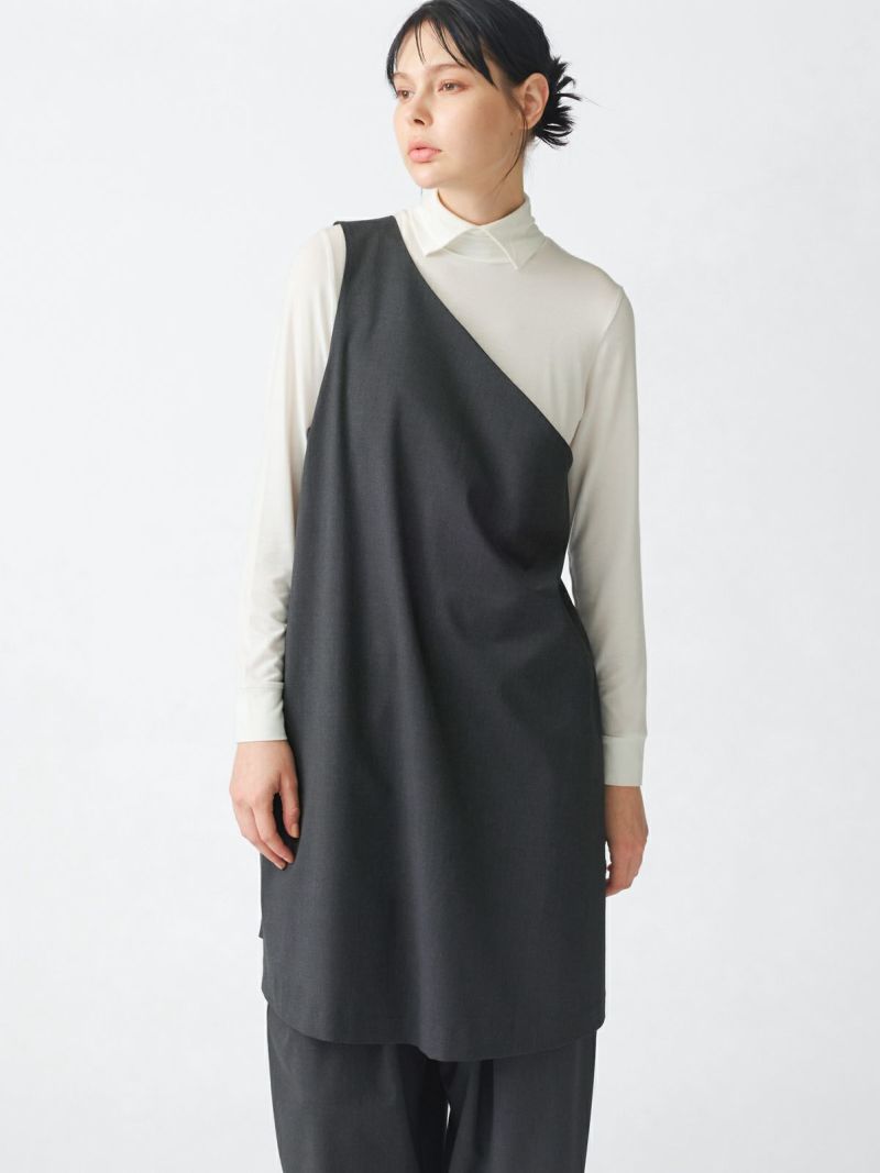 入荷now 買えない ind mizuiro ワンショルダーチュニック｜ STORE ONLINE MARcourt トップス