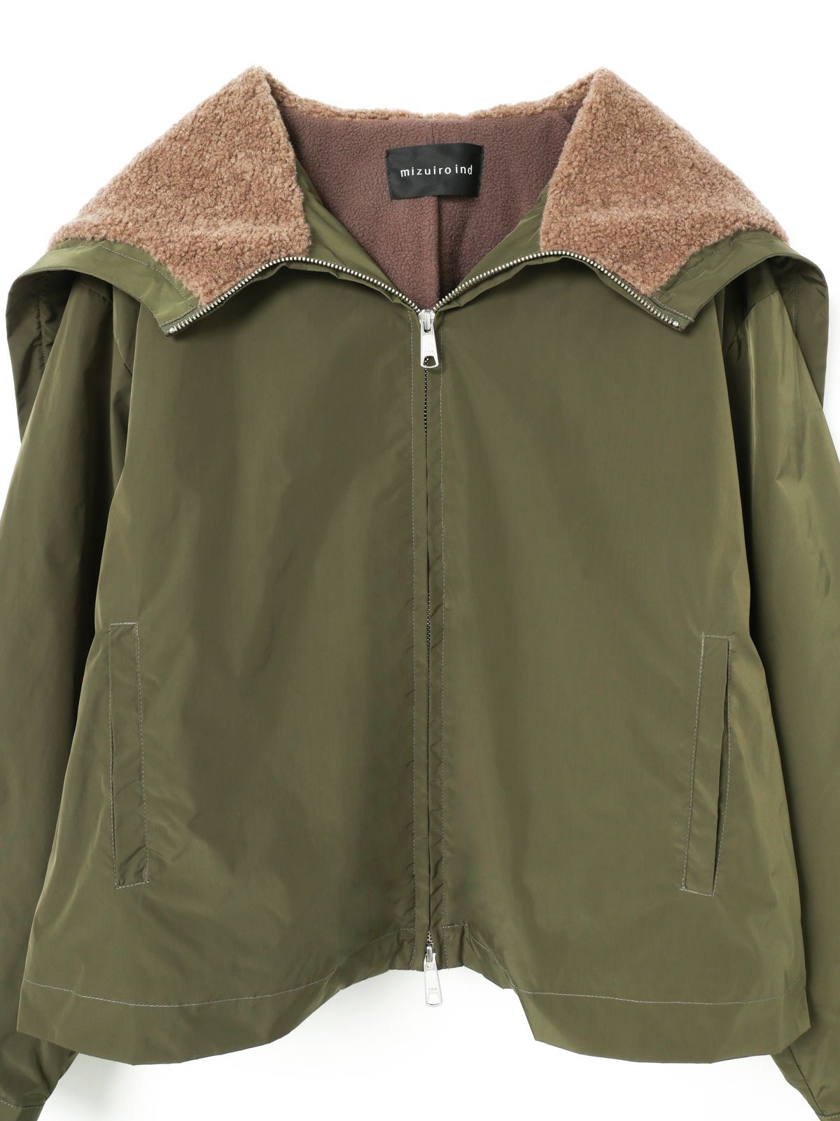 mizuiro ind バックボアフードジャケット｜ MARcourt ONLINE STORE