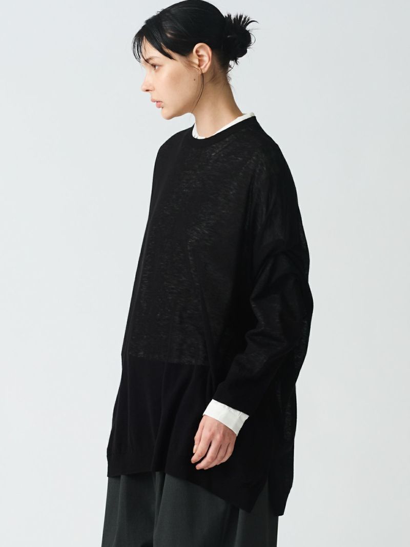 mizuiro ind シアーワイドチュニック｜ MARcourt ONLINE STORE