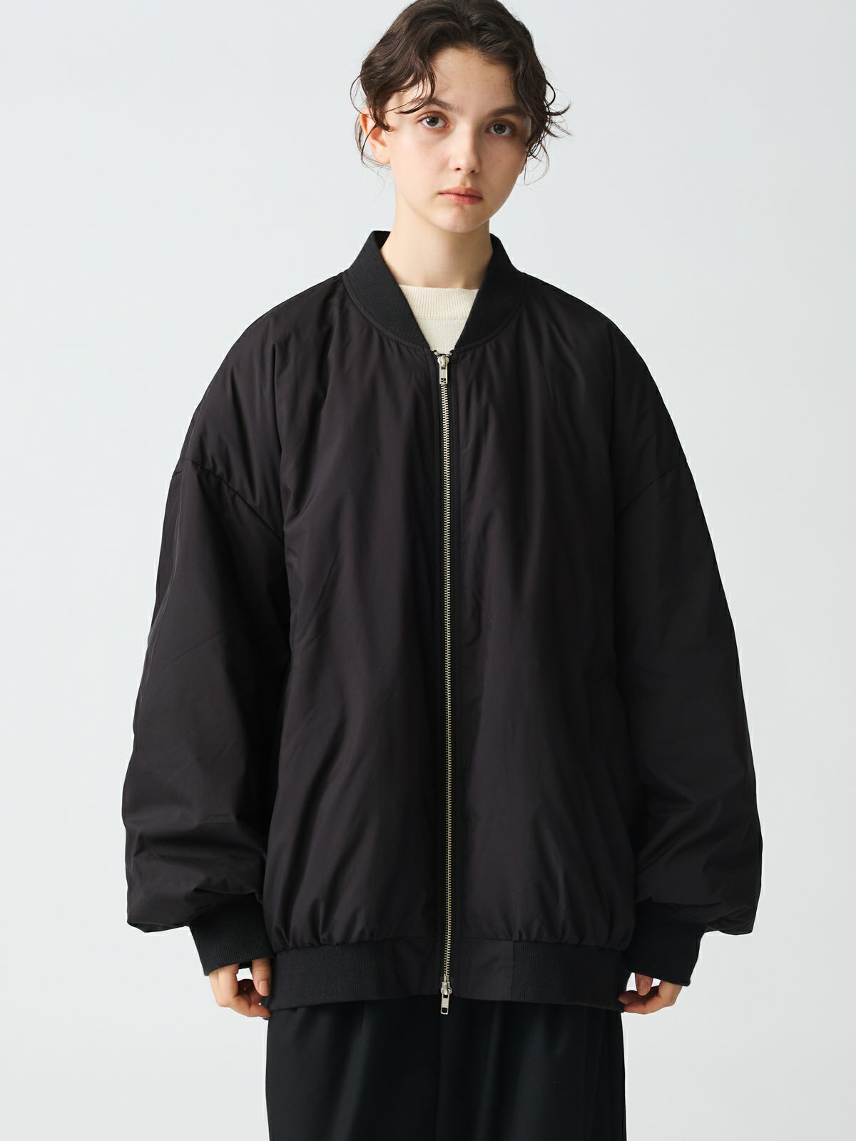 3/10(月)12:00販売終了】mizuiro ind ダウンワイドジャケット  