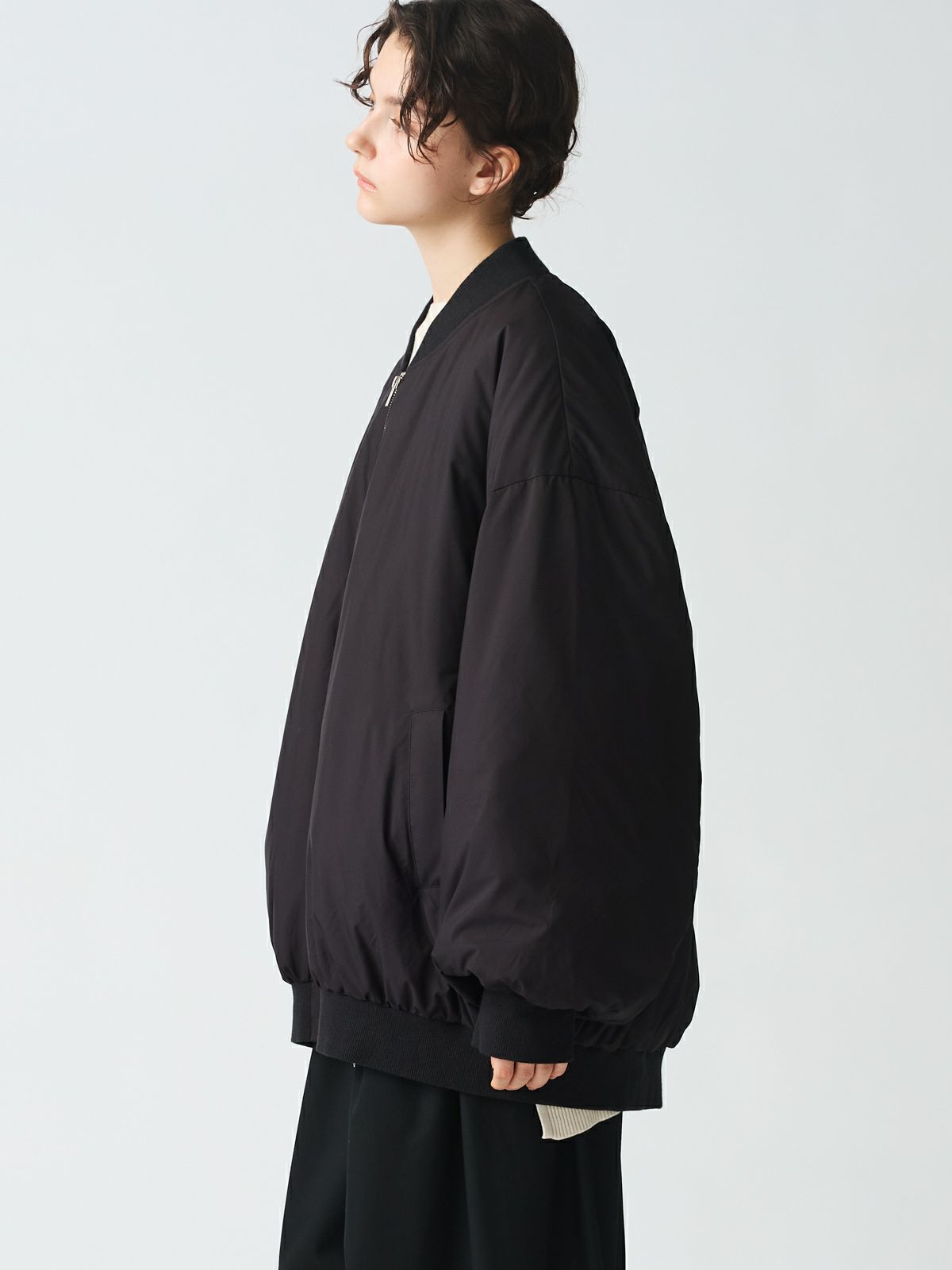 3/10(月)12:00販売終了】mizuiro ind ダウンワイドジャケット 