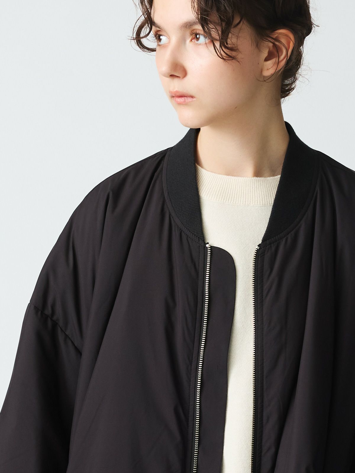3/10(月)12:00販売終了】mizuiro ind ダウンワイドジャケット  