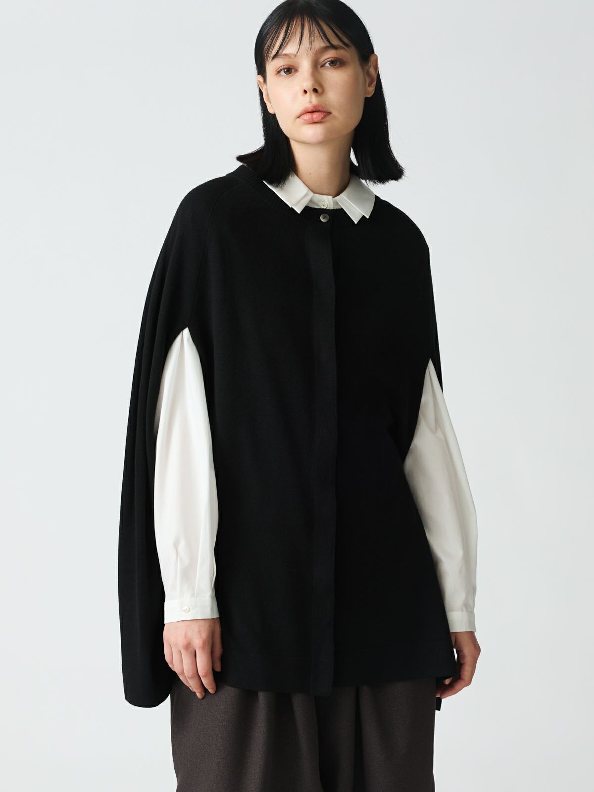 high gauge cape tunic C/D