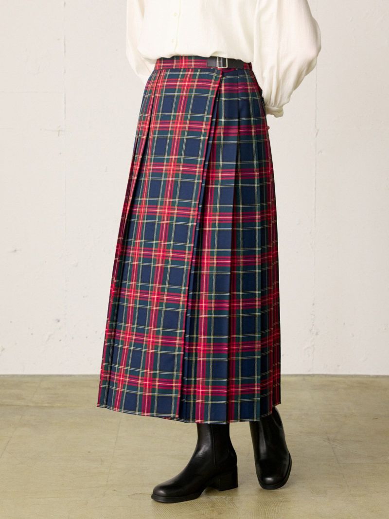 ラップ風プリーツスカート（12-50FI13-204）｜COMME CA ISM（コムサイズム）｜COMME CA  ISM（コムサイズム）｜WOMEN（ウィメン）｜公式通販｜【冬セール開催中】ファイブフォックス オンラインストア（FIVE FOXes ONLINE  STORE）