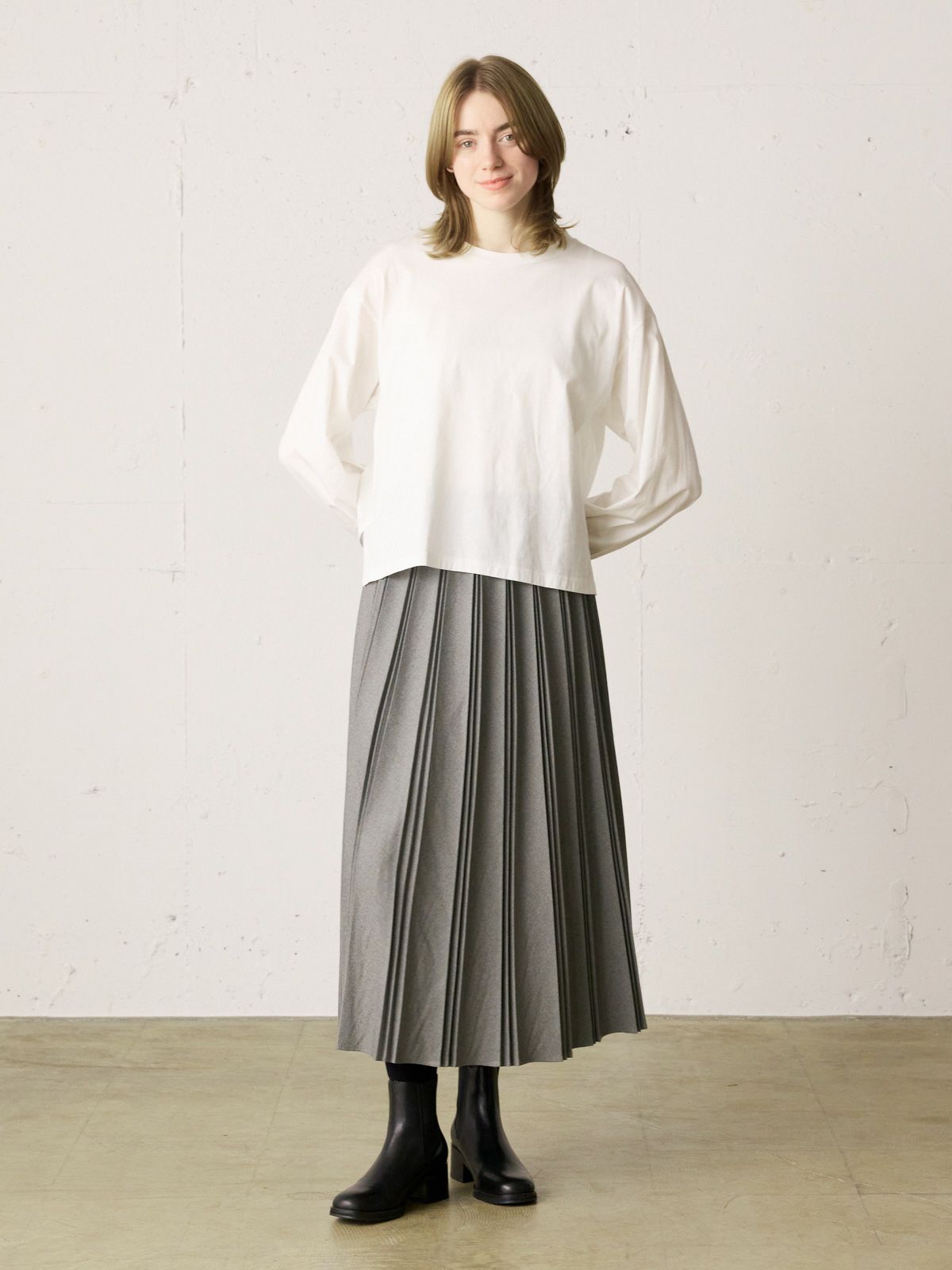 pleats skirt