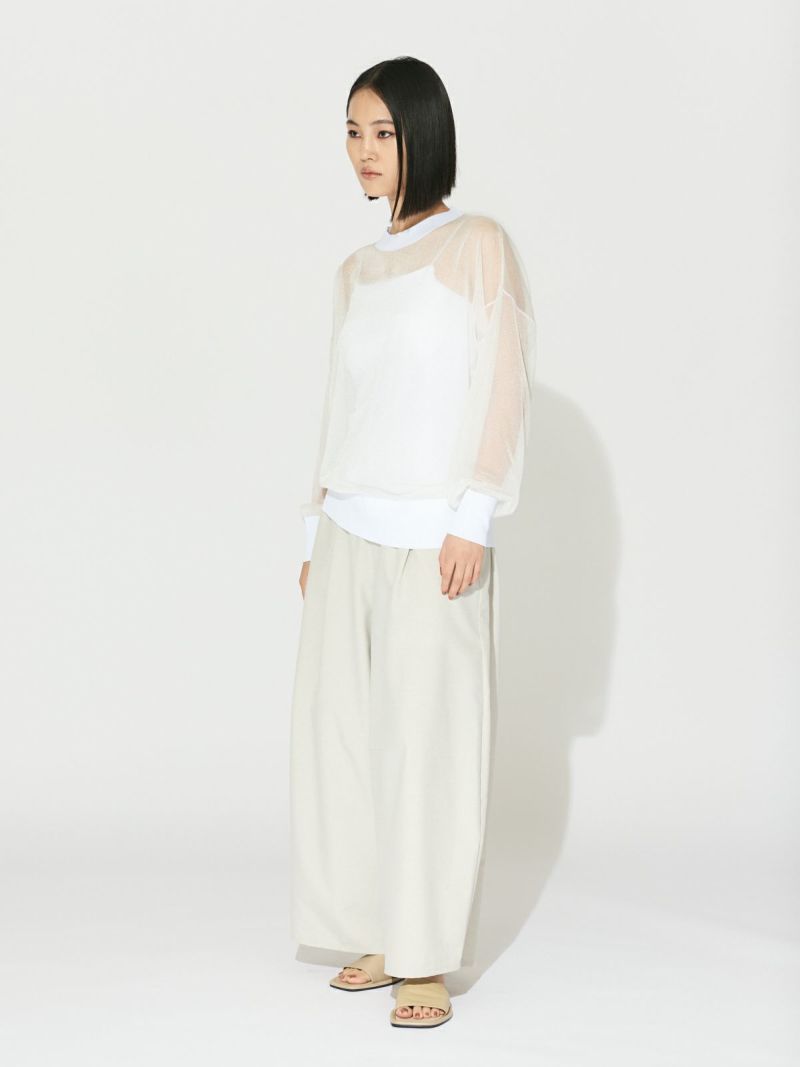 MIDIUMISOLID for Ladies バレルイージーパンツ｜ MARcourt