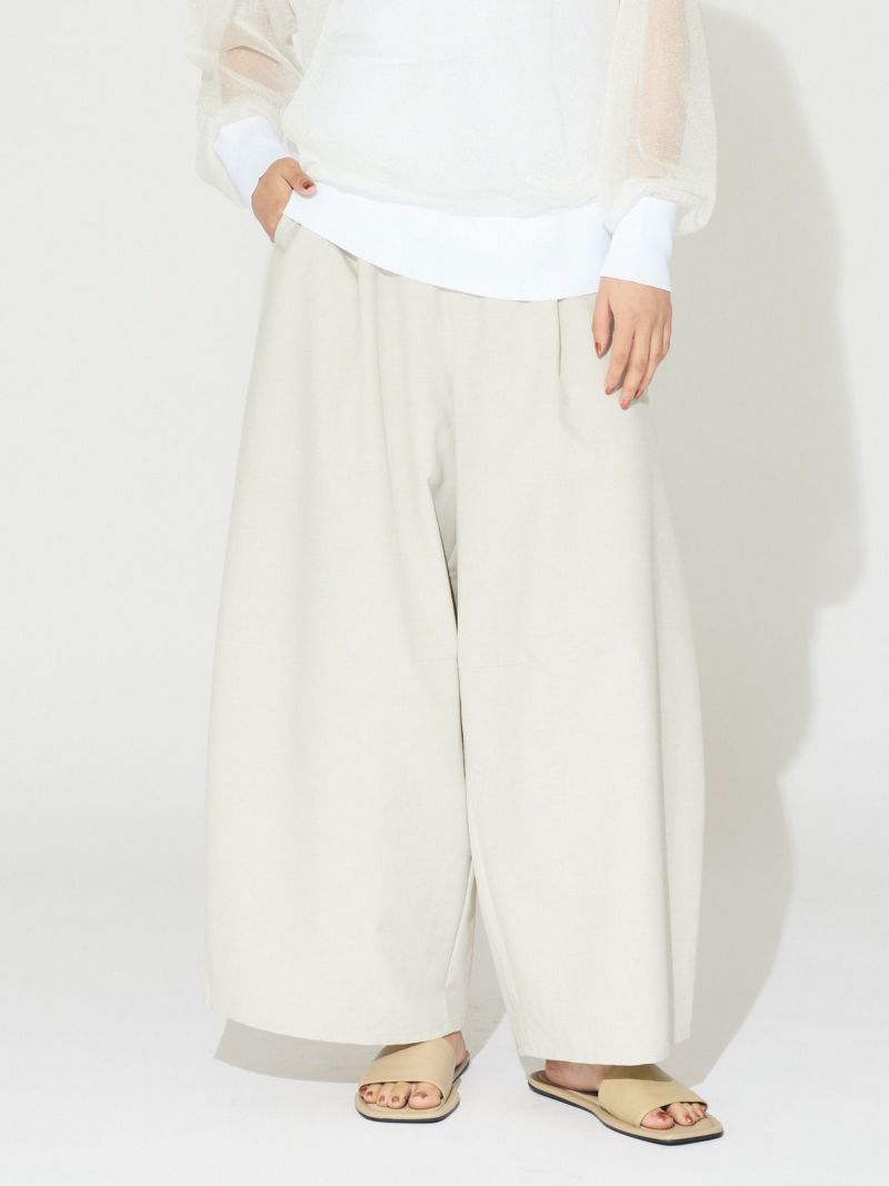 MIDIUMISOLID for Ladies バレルイージーパンツ｜ MARcourt