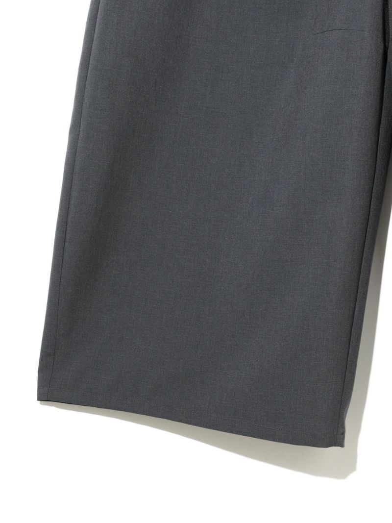 MIDIUMISOLID パンツ for Ladies フリンジレースイージーパンツ