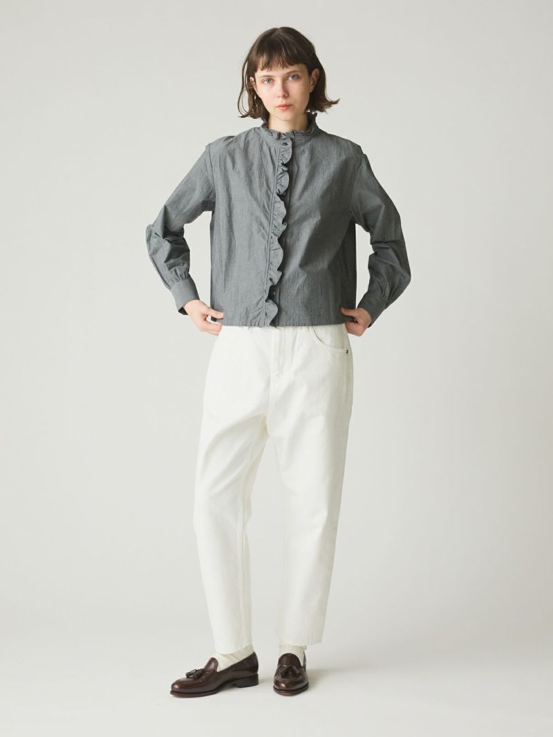 MidiUmi フリルショートシャツ｜ MARcourt ONLINE STORE