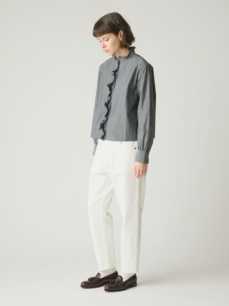 MidiUmi フリルショートシャツ｜ MARcourt ONLINE STORE