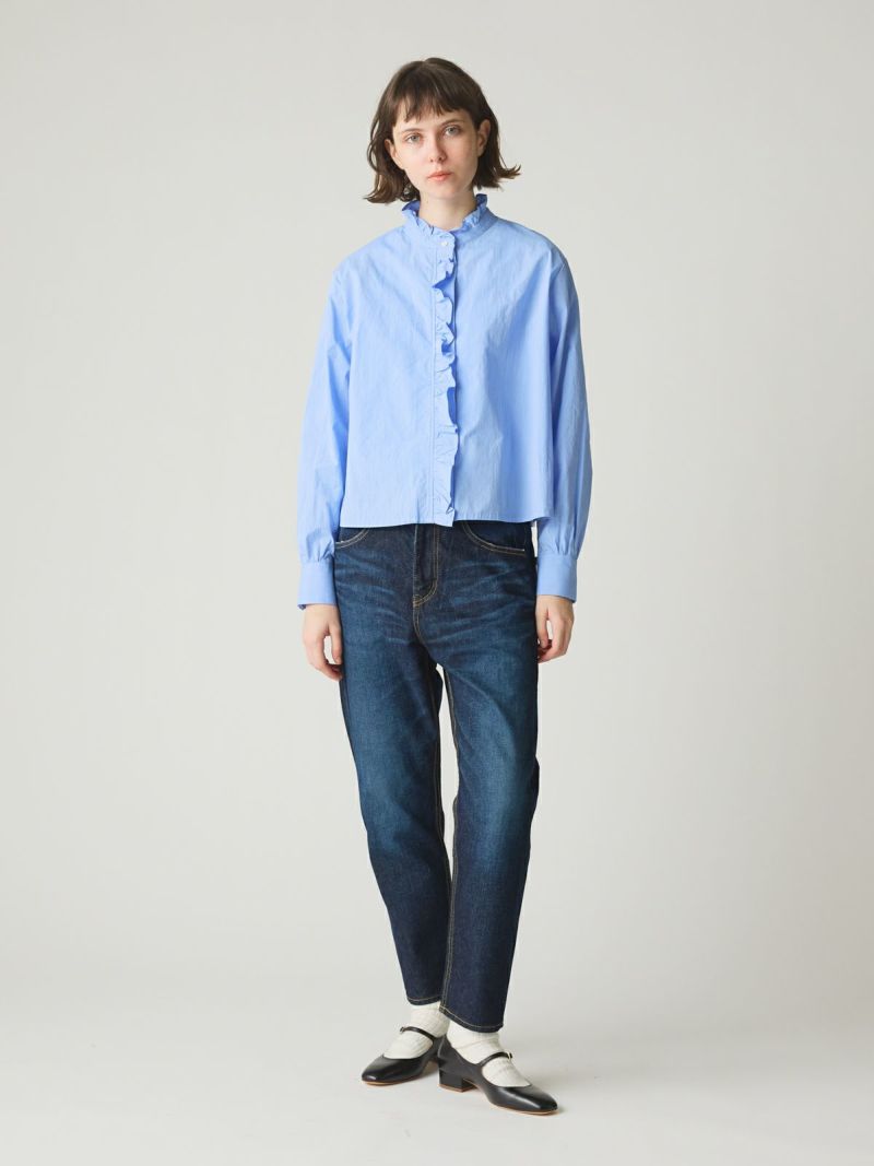 MidiUmi フリルショートシャツ｜ MARcourt ONLINE STORE