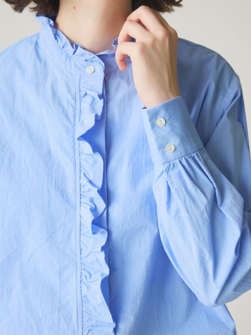 MidiUmi フリルショートシャツ｜ MARcourt ONLINE STORE
