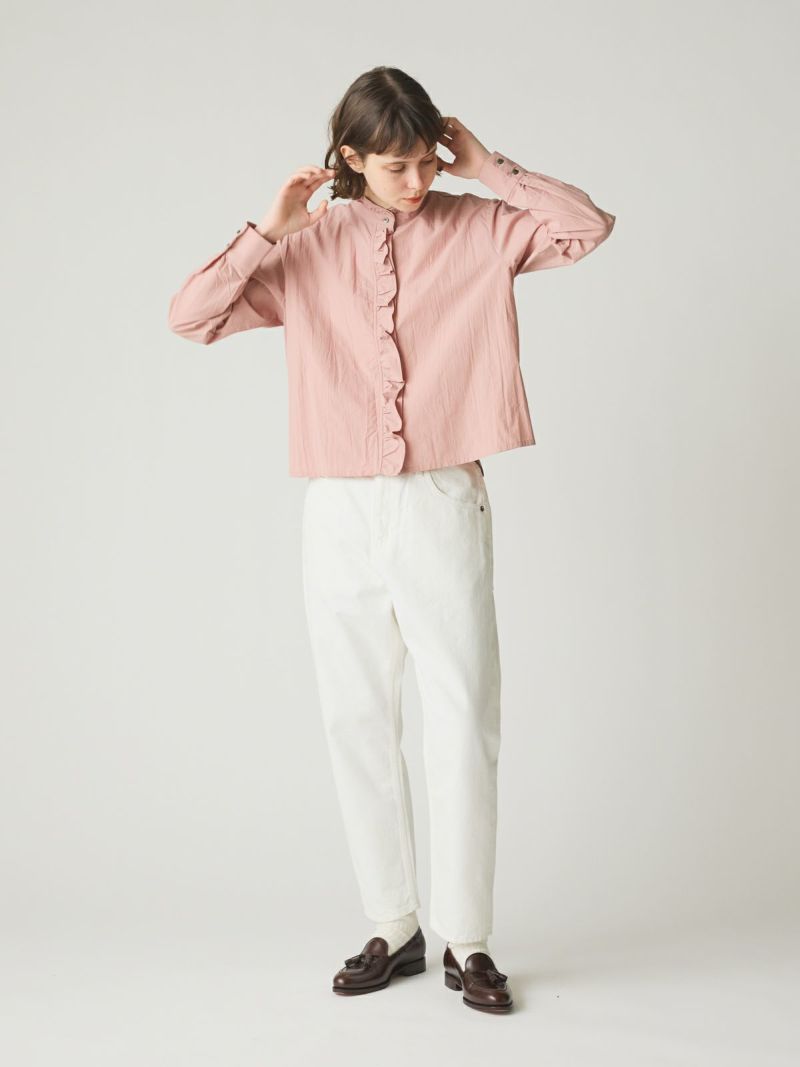 MidiUmi フリルショートシャツ｜ MARcourt ONLINE STORE