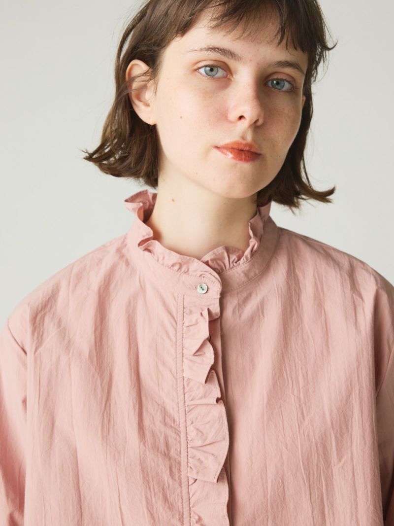 MidiUmi フリルショートシャツ｜ MARcourt ONLINE STORE