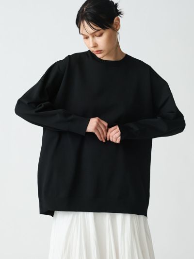 mizuiro ind クルーネックプルオーバー
