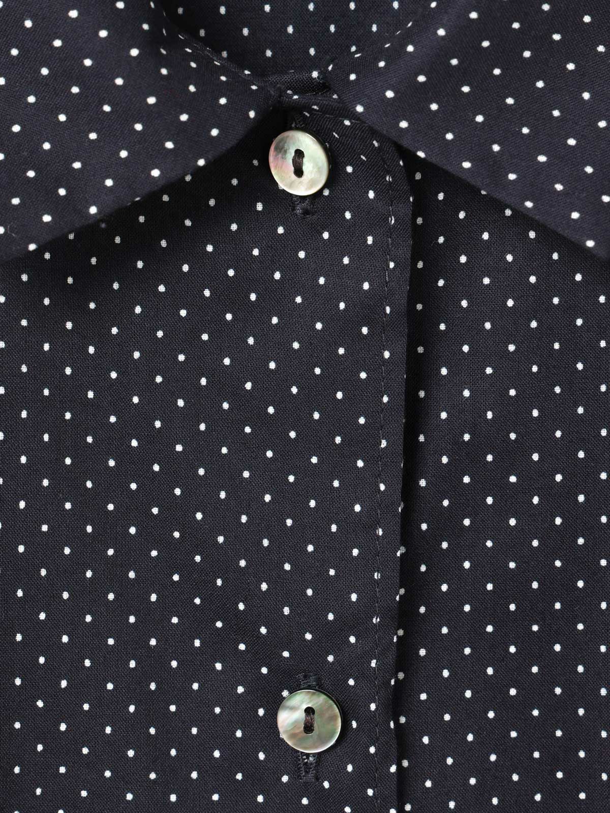 MidiUmi ベルト付きドットシャツワンピース｜ MARcourt ONLINE STORE  