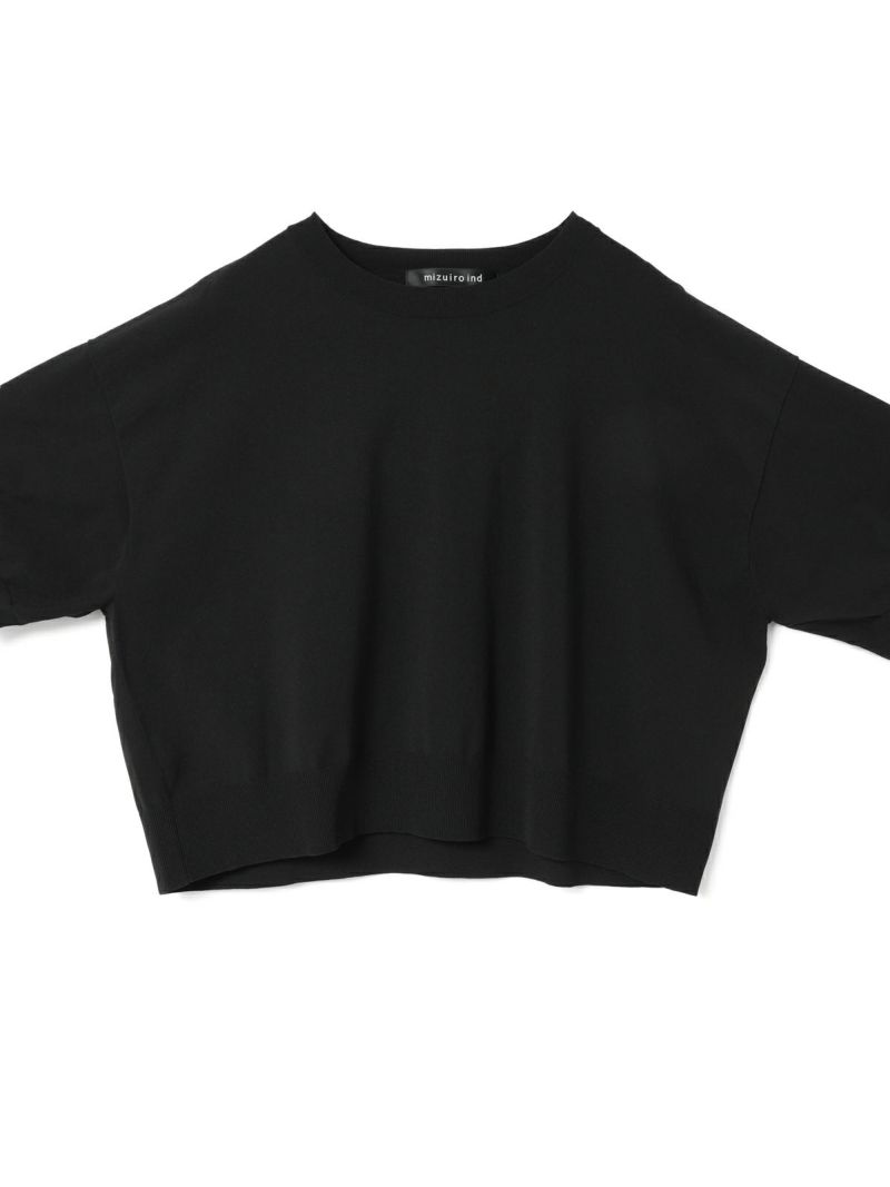 mizuiro ind カットジャカードハーフスリーブシャツ｜ MARcourt