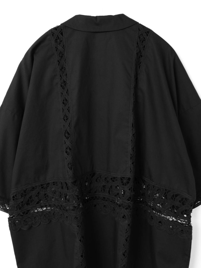 mizuiro ind バテンレースワイドシャツ｜ MARcourt ONLINE STORE