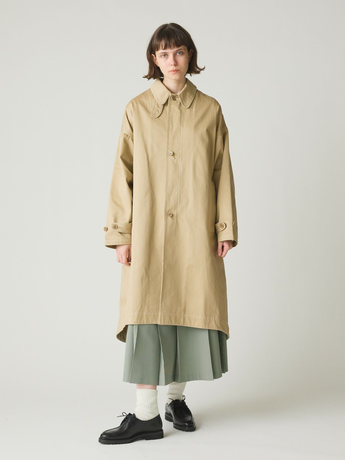 soutien collar coat