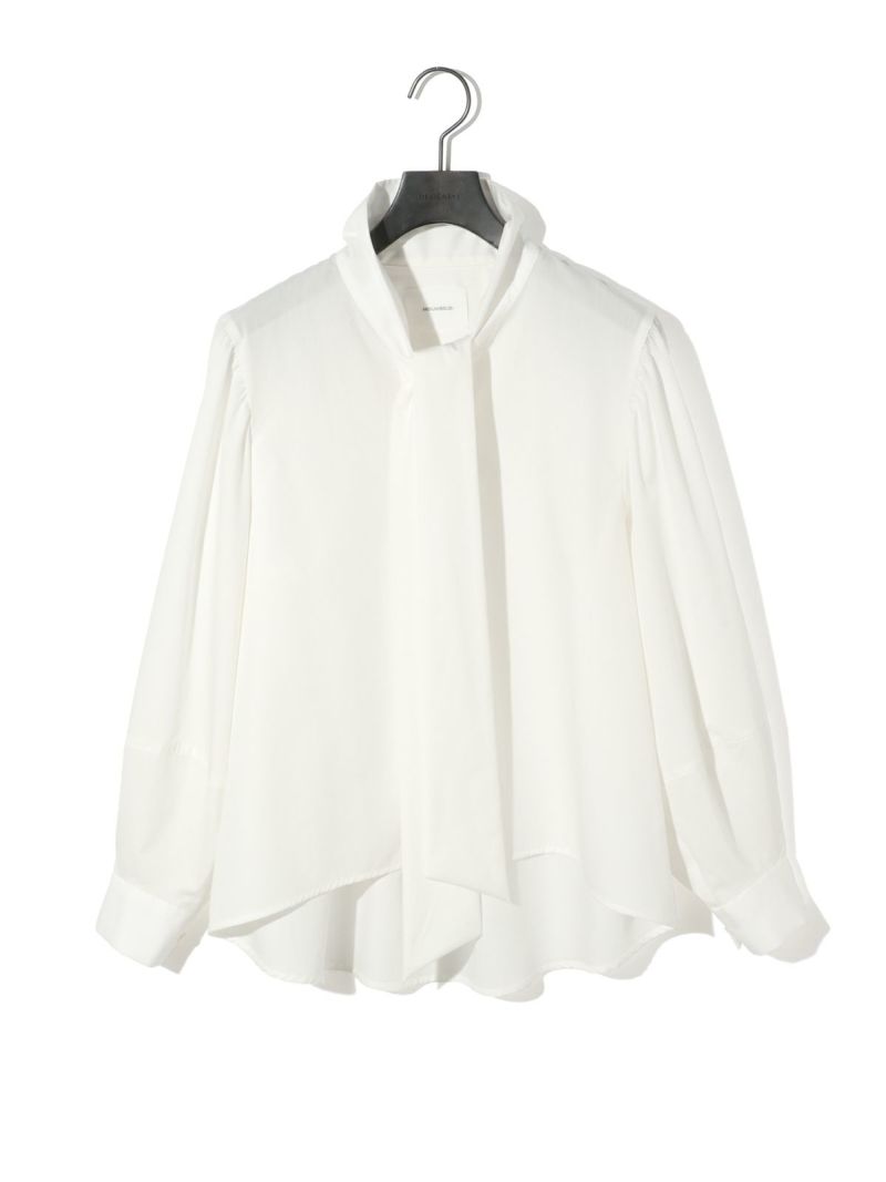 お歳暮 2024 for MIDIUMISOLID Ladies ONLINE MARcourt リボンタイシャツ｜ トップス