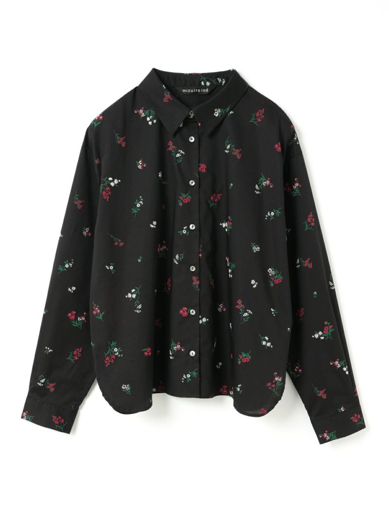 mizuiro ind スモールフラワープリントシャツ｜ MARcourt ONLINE