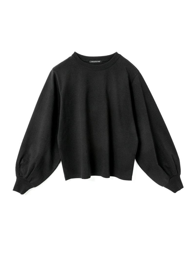 mizuiro ind ブラック長袖シャツ