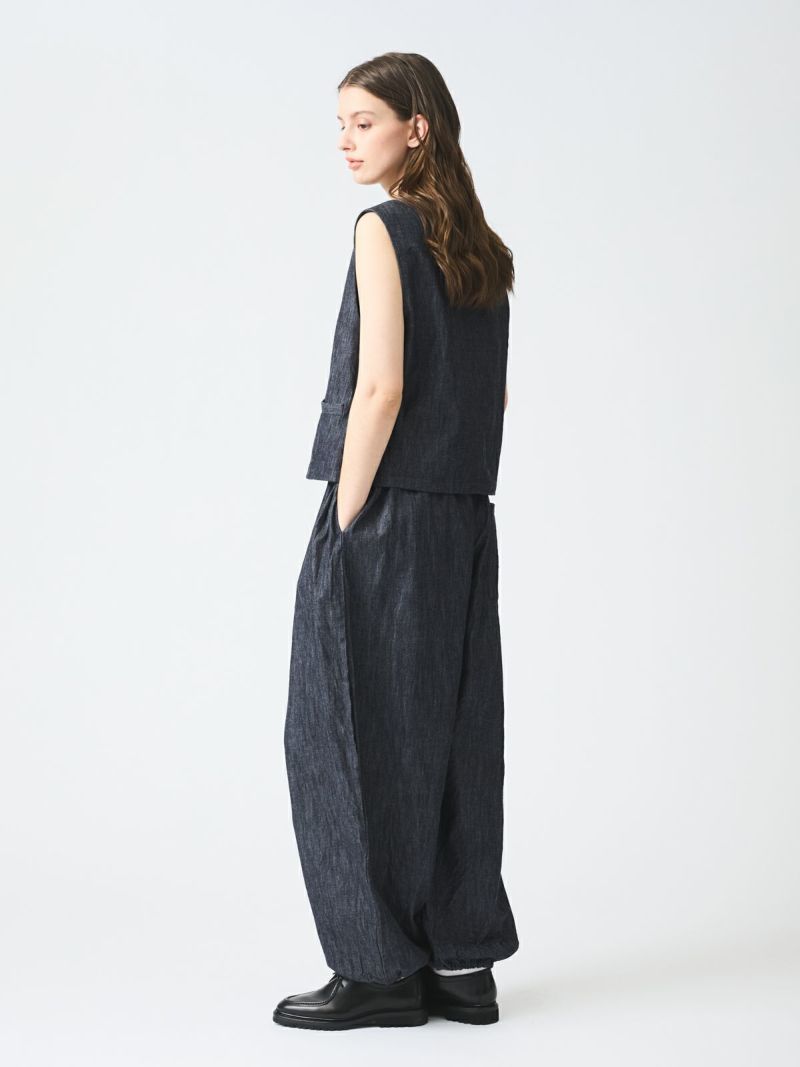 mizuiro ind デニムショートベスト｜ MARcourt ONLINE STORE