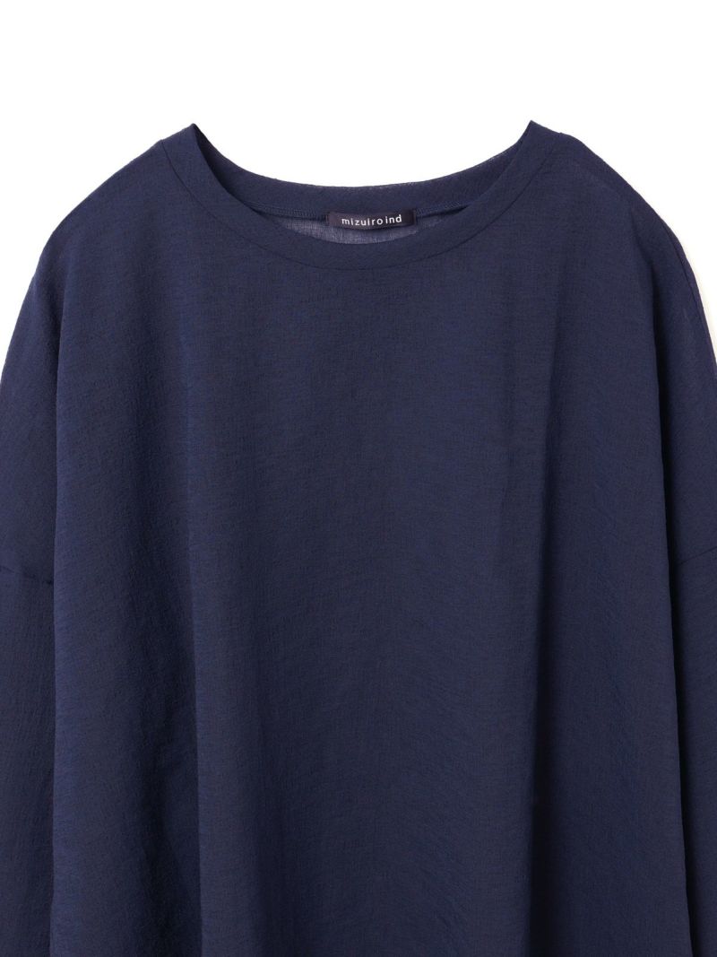 mizuiroind tシャツ mizuiro ind ワッシャーボイルクルーネック