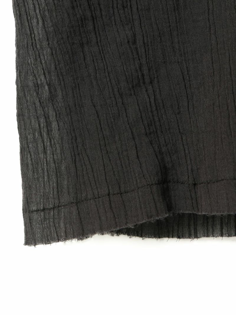 mizuiro ind コットンクレープショートシャツ｜ MARcourt ONLINE