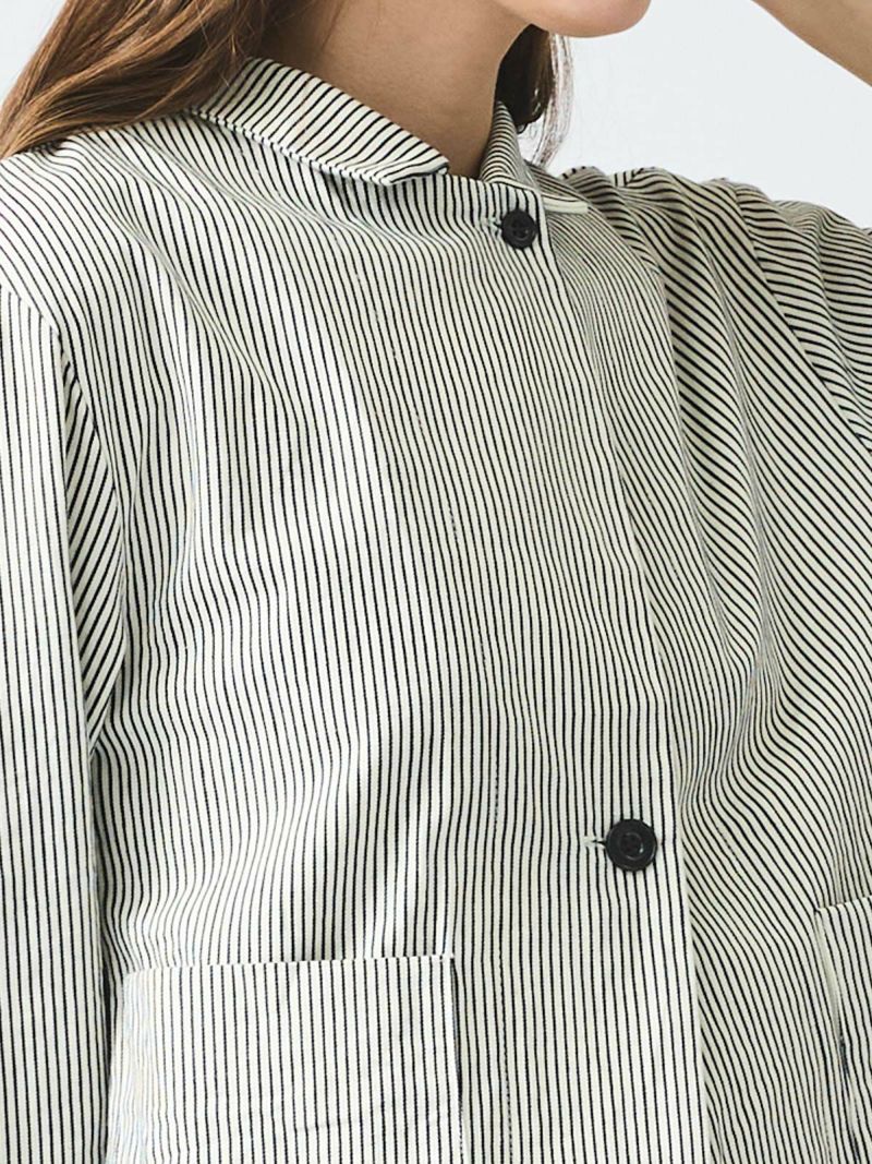 mizuiro ind ヒッコリーシャツジャケット｜ MARcourt ONLINE