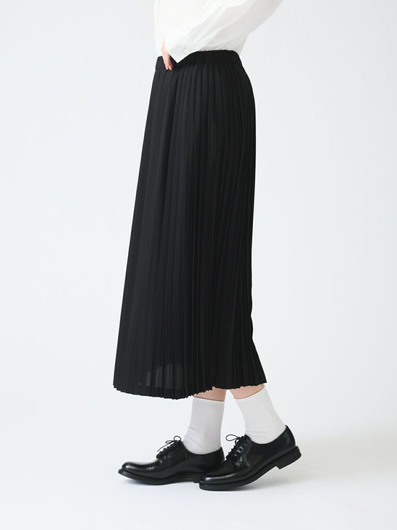 mizuiro ind プリーツロングスカート　ブラック　新品タグ付き mizuiro ind｜プリーツ ロング スカート pleats long SK 2