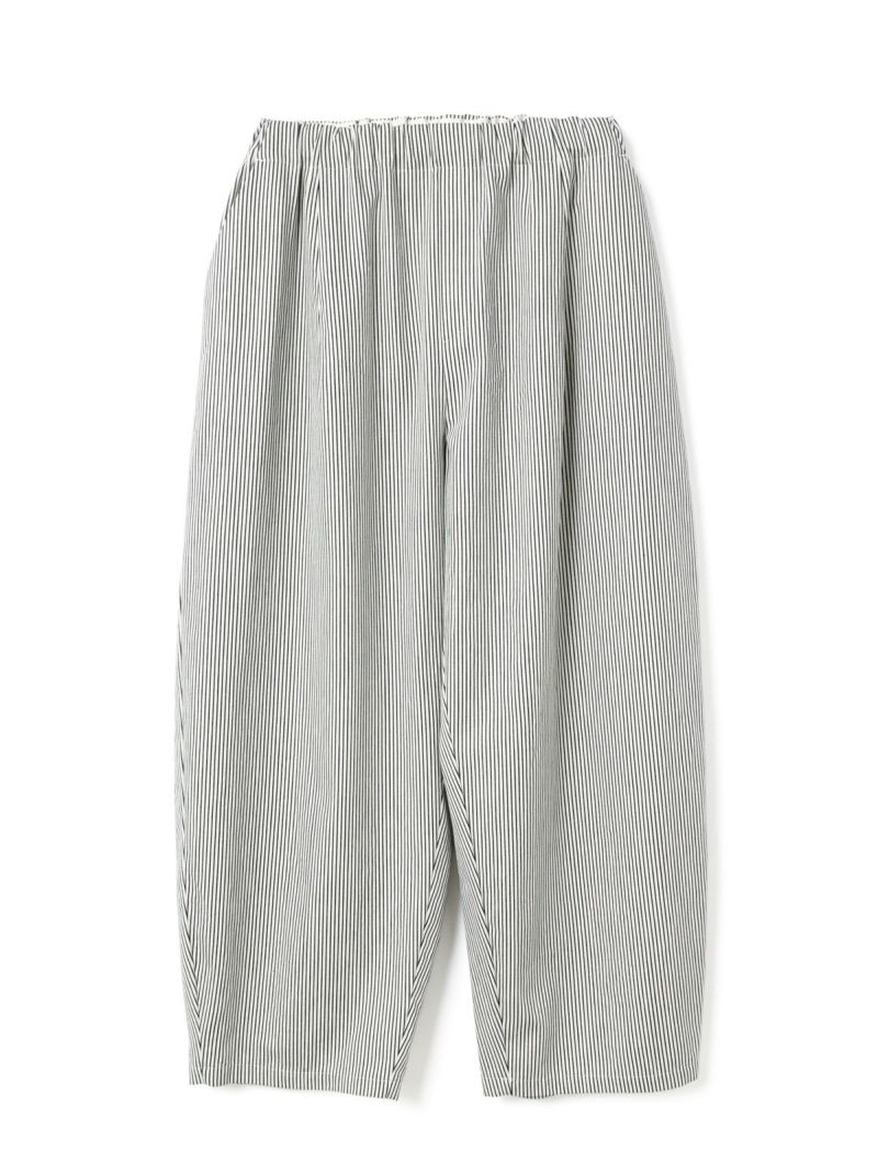 mizuiro ind ヒッコリーワイドテーパードパンツ｜ MARcourt