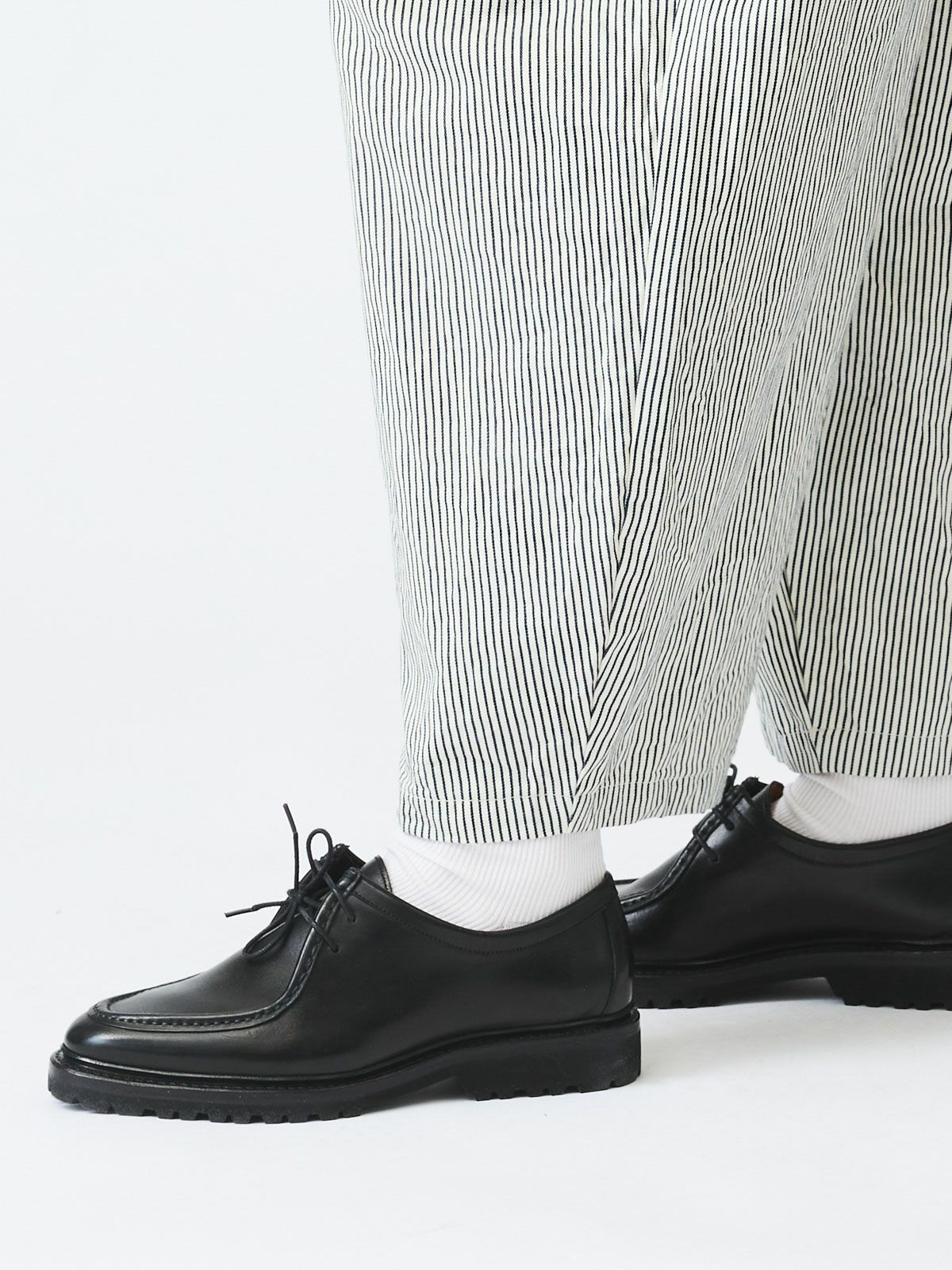 mizuiro ind ヒッコリーワイドテーパードパンツ｜ MARcourt ONLINE  