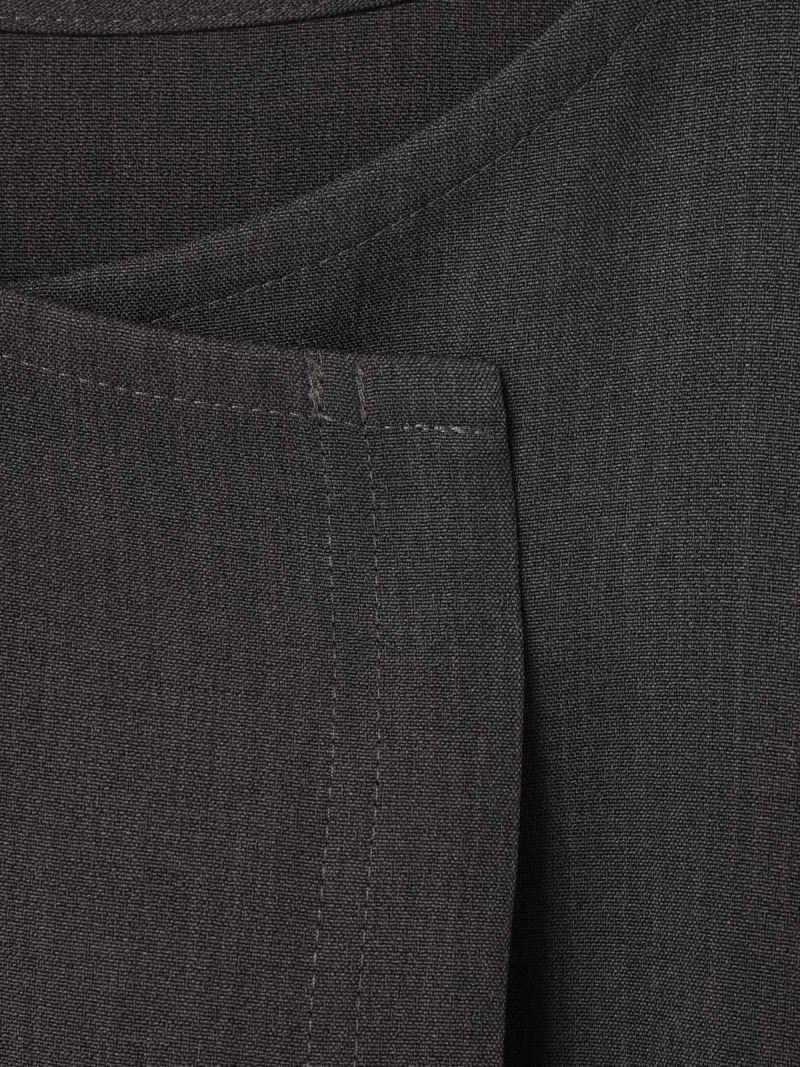 mizuiro ind ノーカラーハーフスリーブコート｜ MARcourt ONLINE
