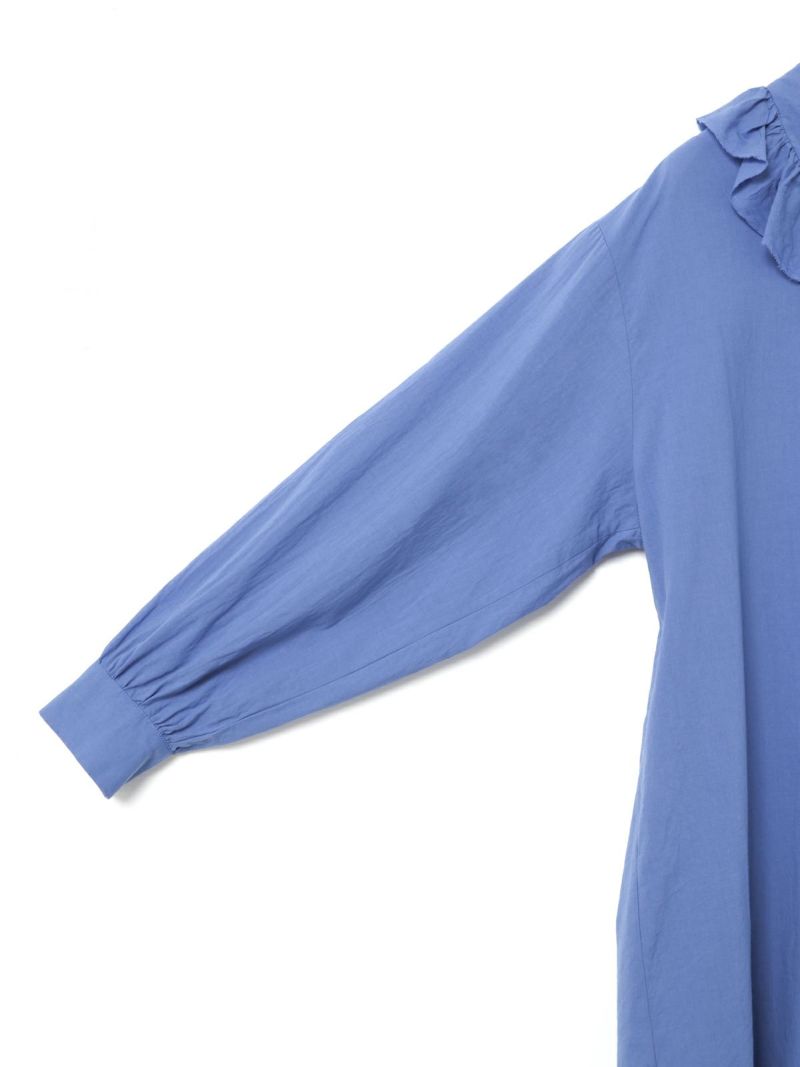 mizuiro ind フリルカラーシャツワンピース｜ MARcourt ONLINE