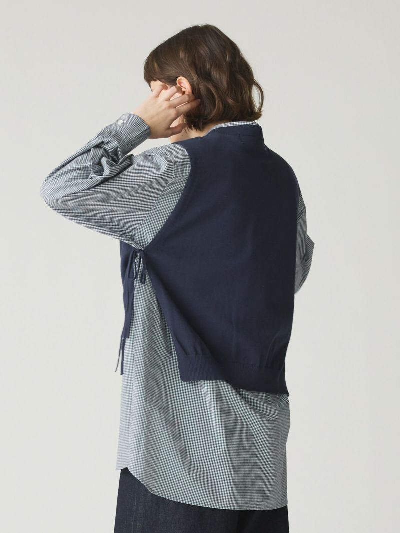 MidiUmi サイドリボンショートベスト｜ MARcourt ONLINE STORE