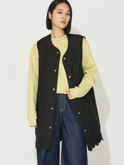 MIDIUMISOLID for Ladies 刺繍キルティングスカート| MARcourt MIDIUMISOLID for Ladies 刺繍キルティングスカート| MARcourt