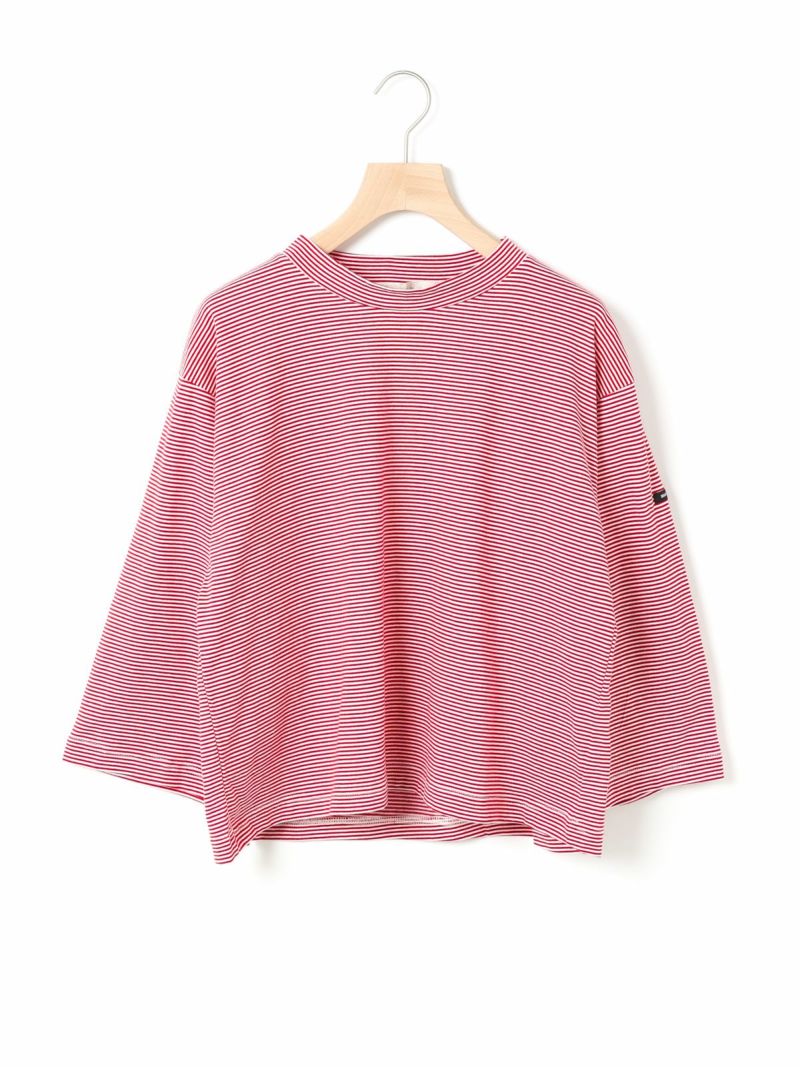 MidiUmi モックネックボーダーワイドT｜ MARcourt ONLINE STORE